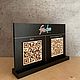 Заказать Тейбл тент с qr кодом и логотипом. GIFT FOR BABY (Андрей и Оля). Ярмарка Мастеров. . Атрибутика Фото №3