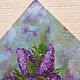 Oil painting Lilac after a thunderstorm. Pictures. Nardetum (Naradostvam). My Livemaster. Фото №5