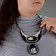 Колье из рога и кожи. Колье. HornAccessories. Ярмарка Мастеров.  Фото №4