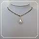 Drop Pendant with mother of pearl, Chain, Smolensk,  Фото №1