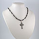 Бусы №52. Celtic cross. Колье. MousegloveBeads. Ярмарка Мастеров.  Фото №4