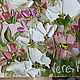 Pattern dusty rose color rose white green pattern with flowers. Pictures. Vereskaa. Online shopping on My Livemaster.  Фото №2