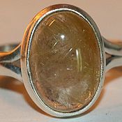 Кольцо аметрин натуральный серебро 925 Боливианит