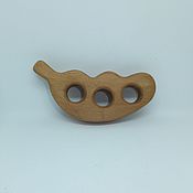 Куклы и игрушки handmade. Livemaster - original item Teething toy Leaf teether Wooden toy. Handmade.