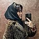 Шапка-капюшон. Капюшоны. Natali21Fur. Ярмарка Мастеров.  Фото №6