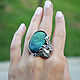 925 Sterling Silver Tartar Ring with labradorite SP0041. Rings. Sunny Silver. My Livemaster. Фото №5
