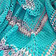 Plaid a Tale in the turquoise color, Blankets, Arzamas,  Фото №1