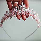 Свадебный салон handmade. Livemaster - original item The tiara in her hair 