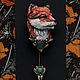 Brooch-pin: ' Fox ' animals, modern. Brooches. House Of The Moon Dew. My Livemaster. Фото №4