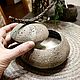 Баночка с подорожником, керамика, медь. Элементы интерьера. Naturalista. Ярмарка Мастеров.  Фото №6