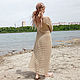 dresses: Crochet dress 'Melanie'. Dresses. MezhanHook. My Livemaster. Фото №5