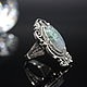 925 Silver Agate Ring ALS0022. Rings. Sunny Silver. My Livemaster. Фото №6