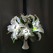Для дома и интерьера handmade. Livemaster - original item Bouquet-nightlight lilies 