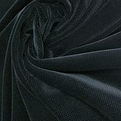 Материалы для творчества handmade. Livemaster - original item Fabric: Velvet dark blue. Handmade.