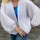 Кардиган ручной работы oversize. Кардиганы. SPITSA_shop. Интернет-магазин Ярмарка Мастеров.  Фото №2