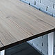  Дубовый стол "Steel Stripe" 04. Столы. The Sarai. Ярмарка Мастеров.  Фото №6