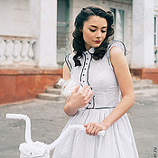 Одежда handmade. Livemaster - original item Dress marshmallow spring. Handmade.