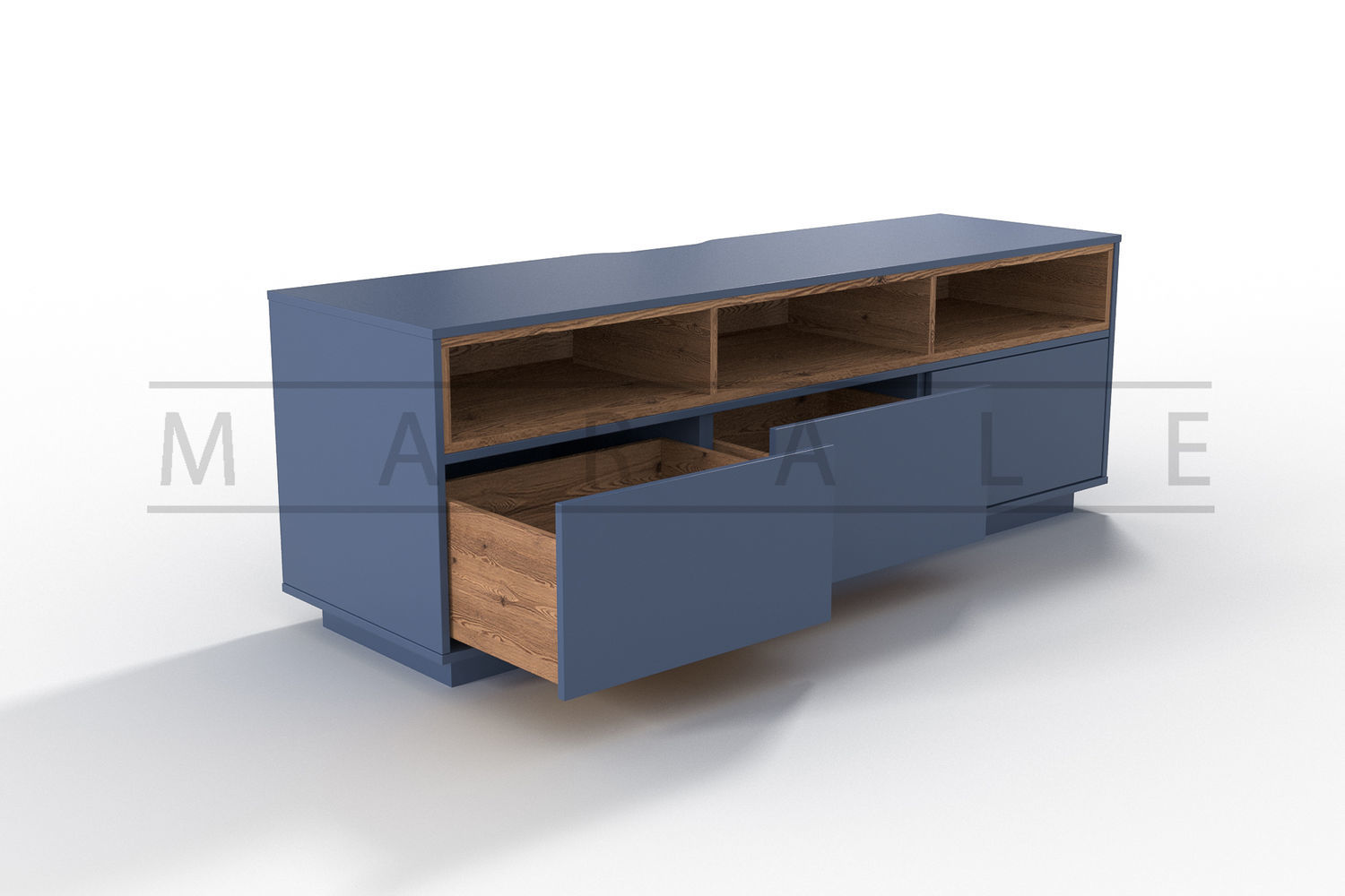 Тумба под ТВ с тремя выдвижными ящиками в интернет-магазине на Ярмарке ...