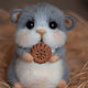 Felted toy hamster chubby, Felted Toy, Arkhangelsk,  Фото №1