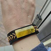 Украшения handmade. Livemaster - original item Amber bracelet, white amber, men`s bracelet, pair bracelets. Handmade.