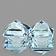 Natural aquamarine (blue Beryl) 5 mm. VVS1. Crystals. Studio Gor Ra. Online shopping on My Livemaster.  Фото №2