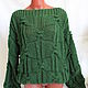 Заказать Свитер вязаный. Knit by Heart - Вязаная одежда 富. Ярмарка Мастеров. . Свитеры Фото №3