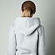 Толстовка классическая серая Tecstyle FREEDOM теплая с начесом. Кофты. Дизайнерская одежда *на связи Маша* (Tecstyle). Ярмарка Мастеров.  Фото №4