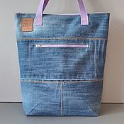 Сумки и аксессуары handmade. Livemaster - original item Crossbody bag: MONTANA denim bag. Handmade.