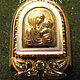 Gold pendant 'mother of God' with diamonds, Pendants, Sevastopol,  Фото №1