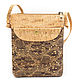 Eco bag made of Portuguese oak over the shoulder women's handmade, Crossbody bag, Moscow,  Фото №1