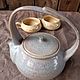 Teapot and 2 cups. Teapots & Kettles. Ceramist_mamontov. My Livemaster. Фото №6