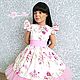 Заказать Платье "Розовая нежность". Little___dress. Ярмарка Мастеров. . Платье Фото №3