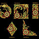 A set of designs for machine embroidery `Slavic motifs_bt143` for embroidery frames 20 x 14 cm. It is embroidered without jumping. Designs passed the test.
