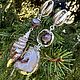 Заказать Серьги с друзой агата и ракушкой. Elena Moonlight Jewelry. Ярмарка Мастеров. . Серьги классические Фото №3
