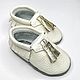 White Baby Moccasins, Slippers with Fringe, Moccs with Bells. Babys bootees. ebooba. Online shopping on My Livemaster.  Фото №2