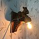 Заказать The lamp is a night light made of carved wood. Krylov Mihail. Ярмарка Мастеров. . Wall lights Фото №3