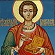 The icon of St. Panteleimon (handwritten). Icons. Marusia. My Livemaster. Фото №5