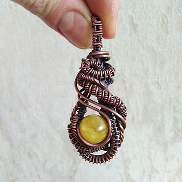 Украшения ручной работы. Ярмарка Мастеров - ручная работа Кулон: Ирина. Handmade.