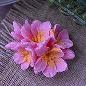 Материалы для творчества handmade. Livemaster - original item Silicone mold Sakura Flowers. Handmade.