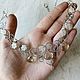 Заказать Колье с цитрином и рутиловым кварцем wire wrap. Selena Di украшения wire wrap. Ярмарка Мастеров. . Колье Фото №3