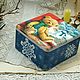 Childhood box teddy bear decoupage. Box. Studio Villa-Oliva. My Livemaster. Фото №4