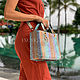 Women's bag made of Python skin. Classic Bag. exotiqpython. My Livemaster. Фото №4