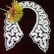 Аксессуары handmade. Livemaster - original item Collars: Lace collar Bruges lace No. №59. Handmade.
