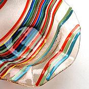 Посуда handmade. Livemaster - original item The bright bowl of the glass. Handmade.