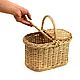 Wicker basket with a small lid. basket of vines. Art.4068. Basket. SiberianBirchBark. My Livemaster. Фото №5