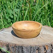 Для дома и интерьера handmade. Livemaster - original item Wooden plate made of cedar wood. 145mm. T34. Handmade.