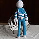 Заяц Моряк. Мягкие игрушки. ToysAndToys. Ярмарка Мастеров.  Фото №4