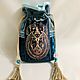 Pouch for Tarot cards, oracles, runes or crystals. Baggie. taronessa. My Livemaster. Фото №6