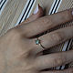 Ring 'Caramel' silver, Apatite crystal. Rings. stepan-klimov. My Livemaster. Фото №6