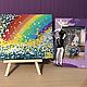 Заказать Rainbow painting on a mini easel 'Basis' 20h15 cm. Larisa Shemyakina Chuvstvo pozitiva (chuvstvo-pozitiva). Ярмарка Мастеров. . Pictures Фото №3